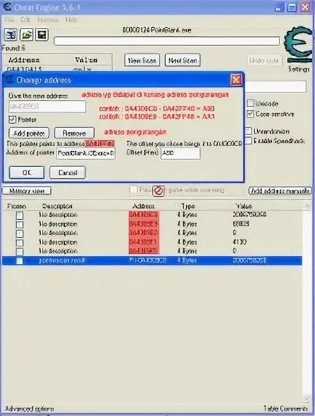 Address offset