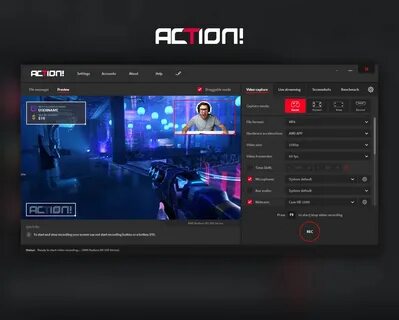 Приложение для записи игр с экрана