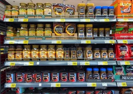 Кофе в магазине продукты