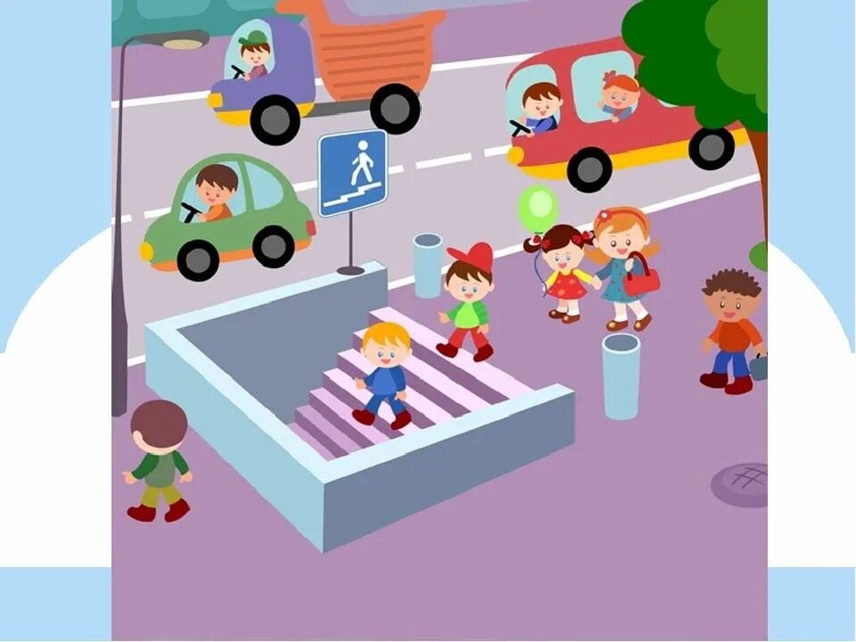 Игра том в дорогу. Иллюстрации по ПДД для детей. Дорожные ситуации для дошкольников. Ситуации дорожного движения для детей. Пешеход на дороге.