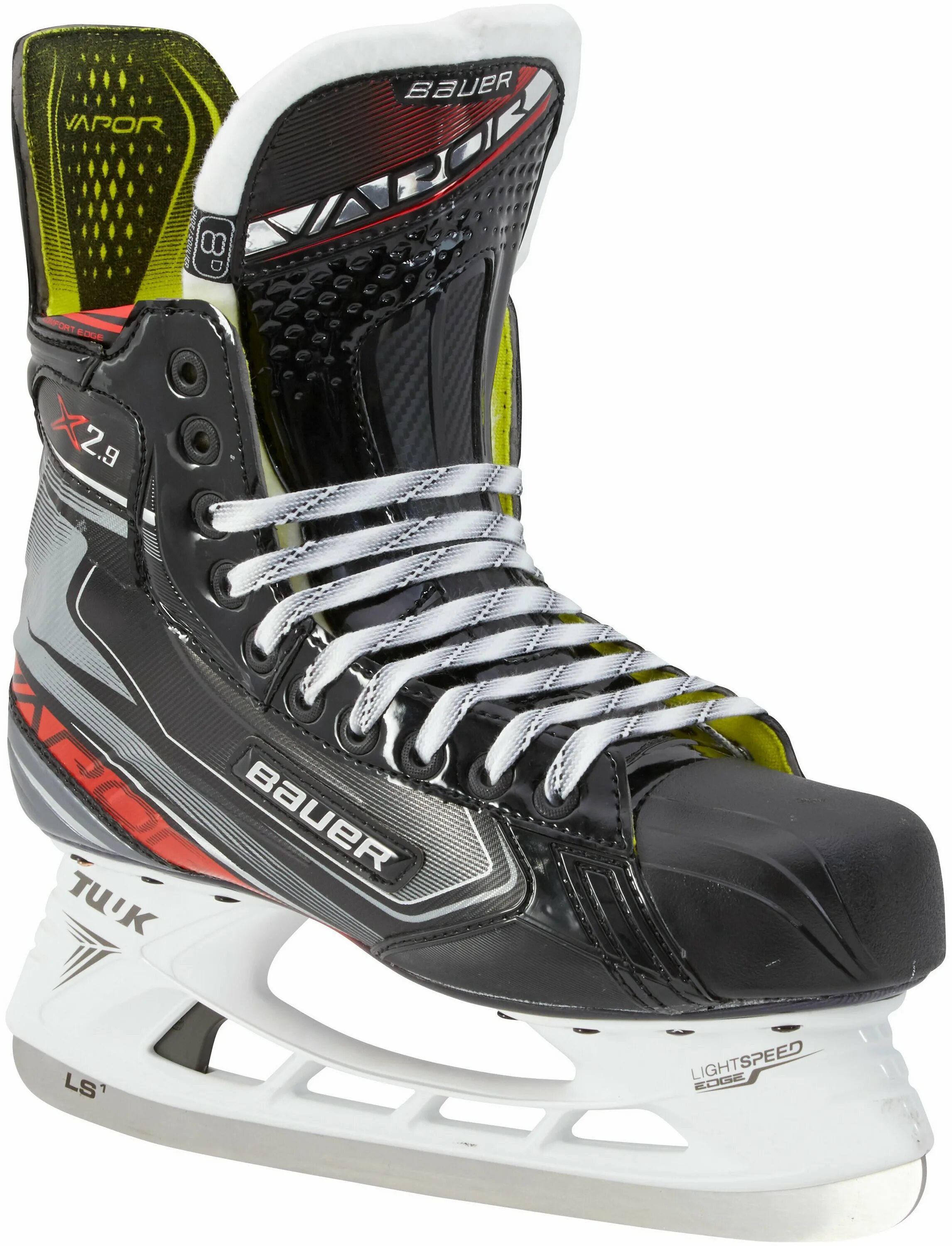 Коньки Bauer Vapor x2.9. Коньки Бауэр Вапор 2х. Коньки Bauer Vapor 2.7. Коньки Бауэр 2.9.