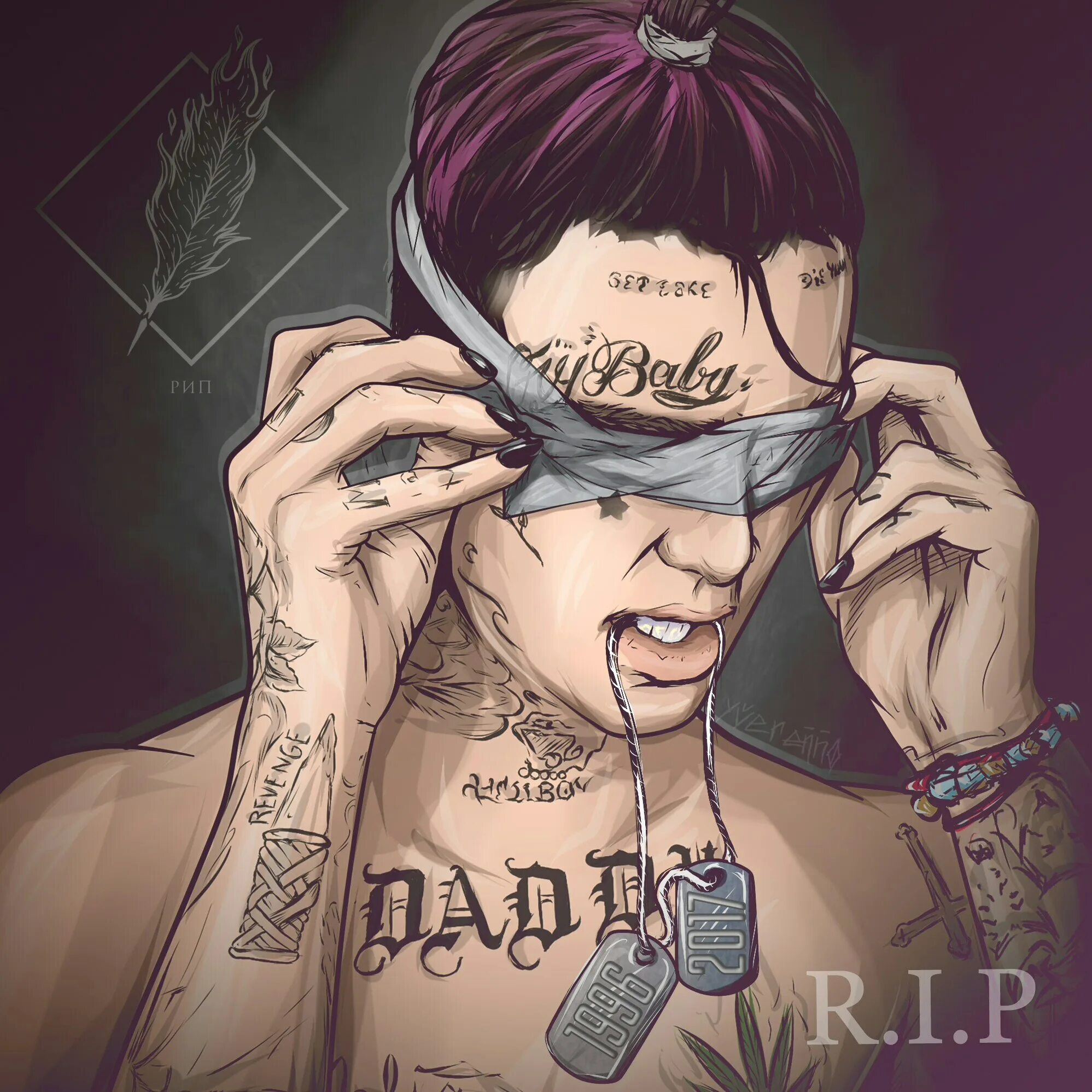 Lil Peep. Lil Peep тату. Рифмы и панчи это