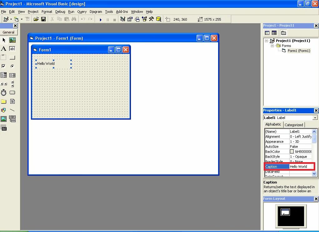 Form programming