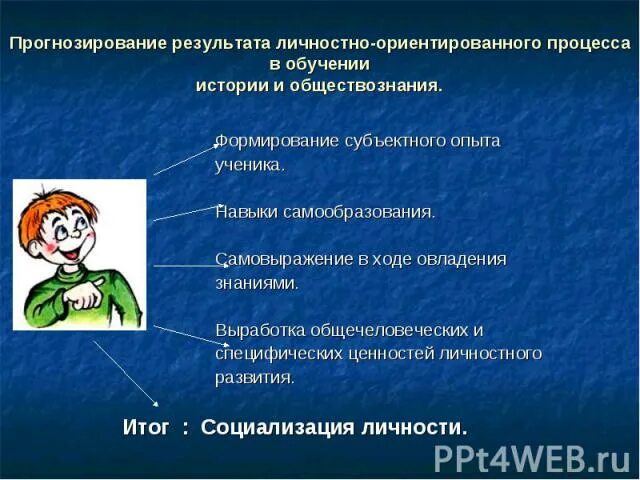 Результат личностно-ориентированного обучения. Плюсы и минусы личностно ориентированного обучения. Личностные Результаты по истории. Личностно-ориентированное обучение степень самовыражения. Результат ориентированное обучение