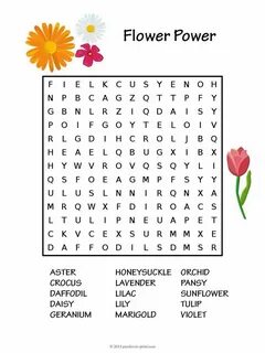 Flowers words