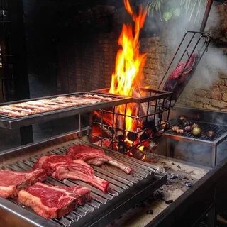 Мясо огонь