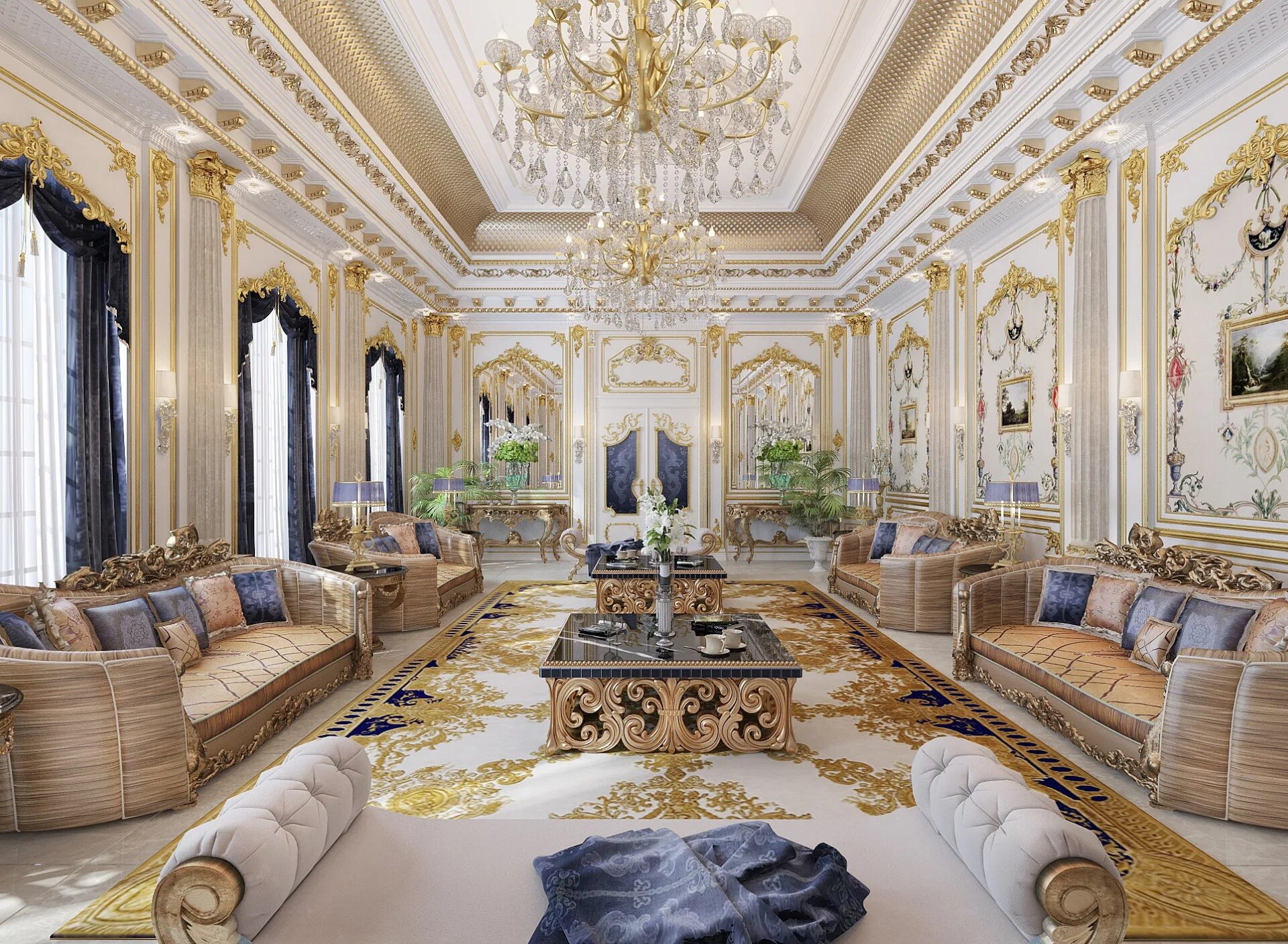 шикарные гостиные комнаты. стиль интерьера ренессанс барокко. роскошь гостиной. роскошь гостиной. роскошь гостиной.