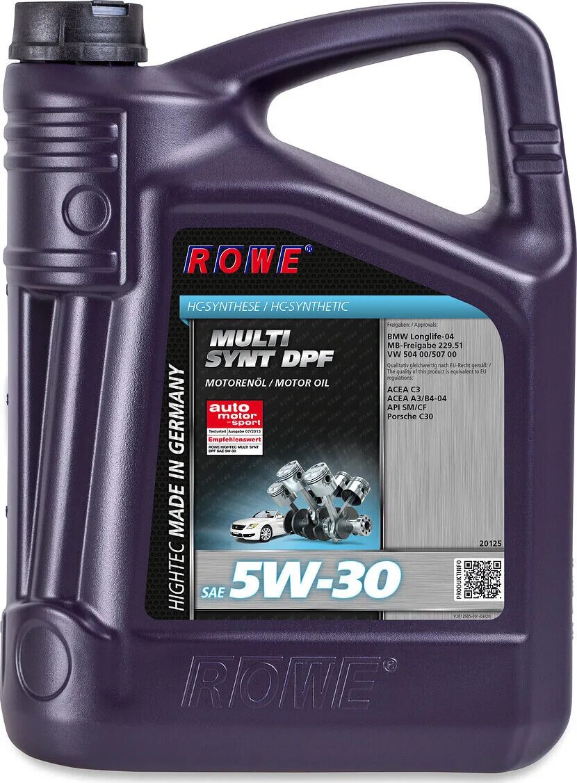 Rowe atf. Rowe Hightec Multi Synt DPF 5w-30. Rowe 5w30 DPF. Rowe Hightec Synt RS 5w-40. Rowe Synt RS 5w40.