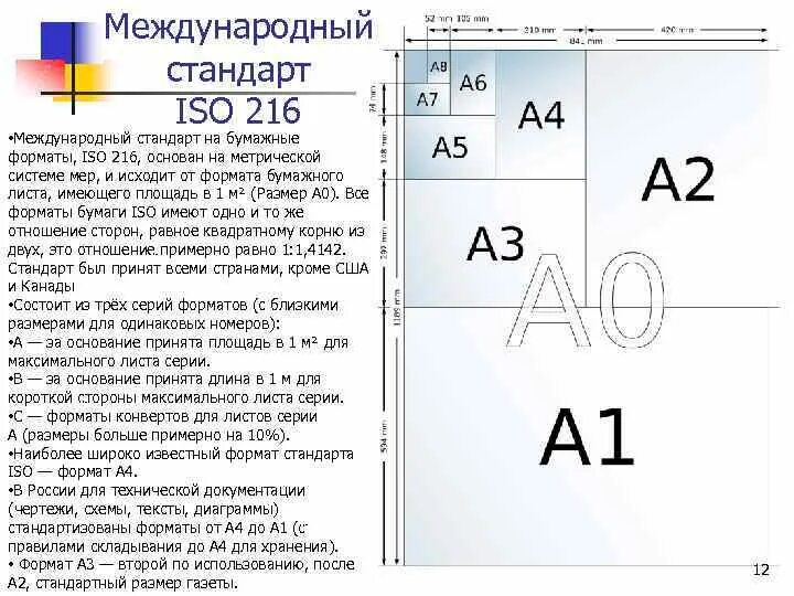 Тип размера бумаги