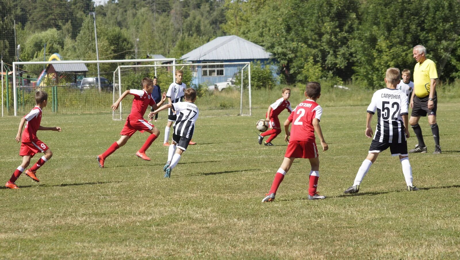Игроки команды СШ Метеор Жуковский 2010 года.