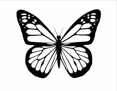 butterfly #stencil #templates #butterflystenciltemplates