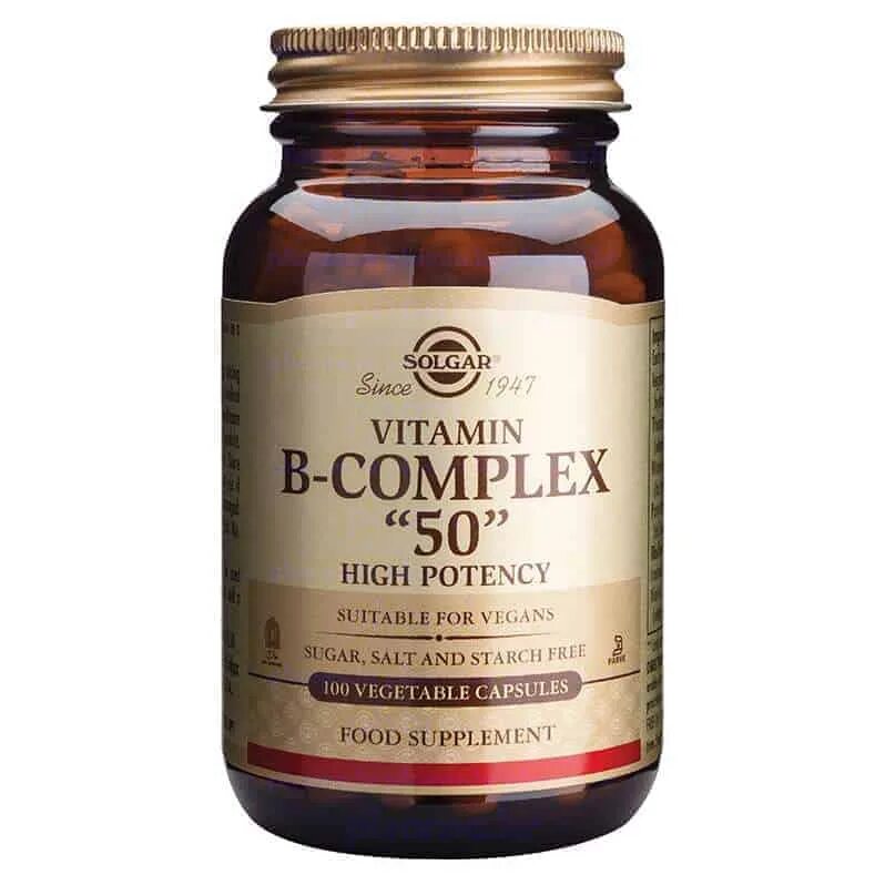 Solgar b complex high potency капсулы отзывы