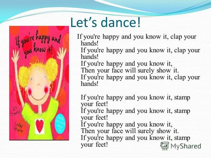 If you Happy Happy Happy Clap your hands. If you Happy Happy Happy Clap your hands текст. If you're Happy and you know it текст. If you are Happy and you know it Clap your hands. Let s hear