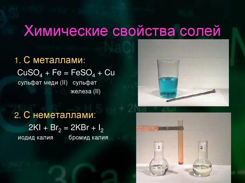 Feso4 название соли. Хлорид железа 3 с иодидом калия. соли меди 2 и иодид натрия. сульфат меди химическая реакция. сульфат железа 3 плюс йодид калия.