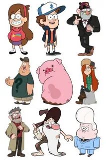 BK Design Gravity Falls Sticker Telefon Laptop Notebook Tablet Defter Matar...