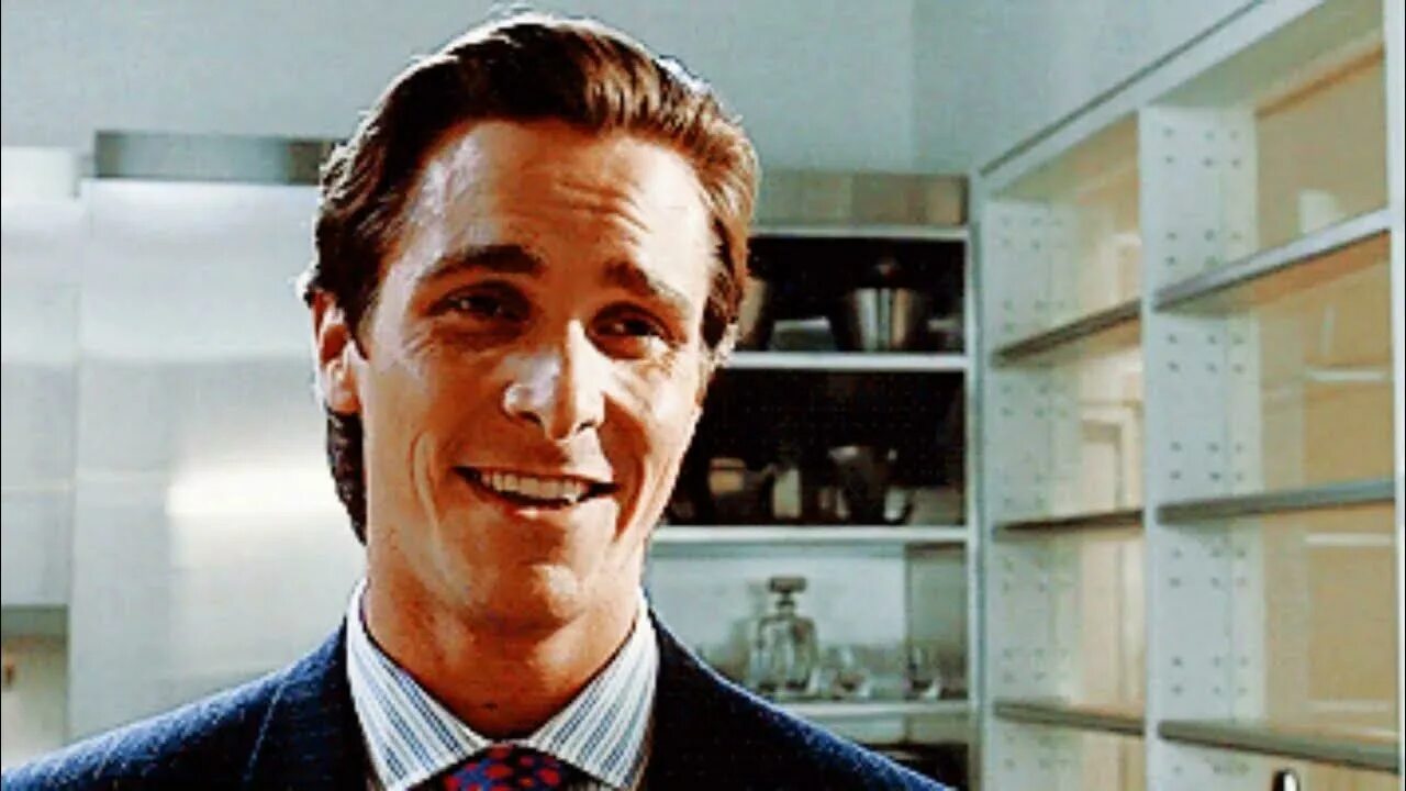 Patrick bateman gif. Кристиан бейл американский психопат гиф. кристиан бейл американский психопат gif. кристиан бейл американский психопат гифка. патрик бэйтман гиф.