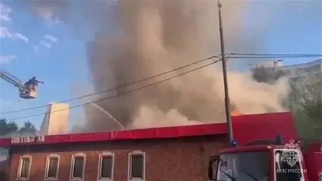 Пожар на люблинской улице сегодня