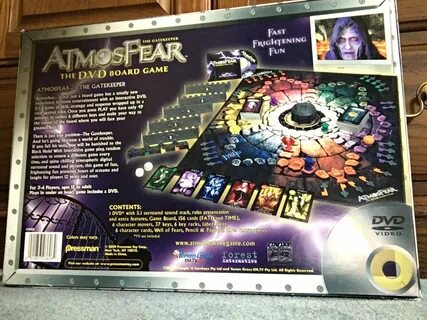 Pressman atmosfear привратник Dvd настольная игра новая открытая коробка Хэ...