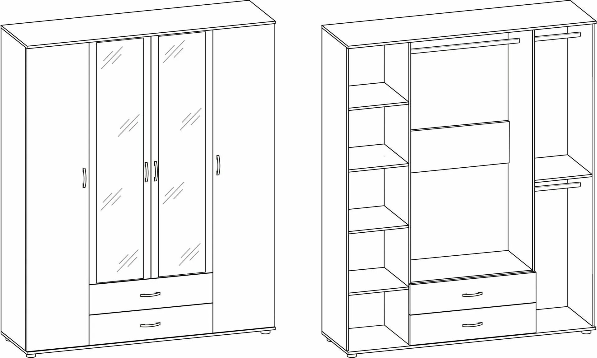 Шкаф Вега Горизонт 3х створчатый. Шкаф Ронда 4-х створчатый. Шкаф Квадро 4-х створчатый схема. Шкаф купе Фиеста 4 створчатый.