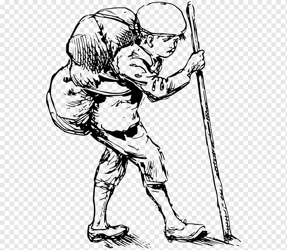 Draw mean. Меан рисунок. Draw Hiking. Hike meaning. Drawing of a male Qaam carrying a Rock Rakurs.