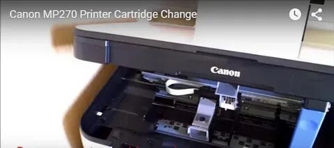 Замена картриджа canon
