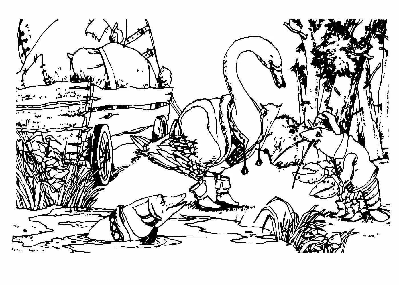 Раскраски по басням крылова мартышка и очки. Рисунок к басне крылова стрекоза и муравей. Басня журавль и лисица. Крылов “лиса и виноград” раскраска. Басни крылова раскраски.