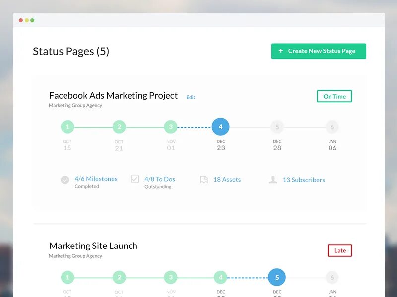 Status ui. Таймлайн ui. timeline ui design. timeline ui. status tracking panel.