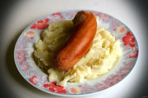Картофельная сосиска