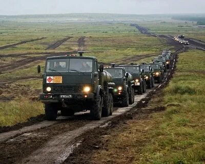 Автомобильная колонна