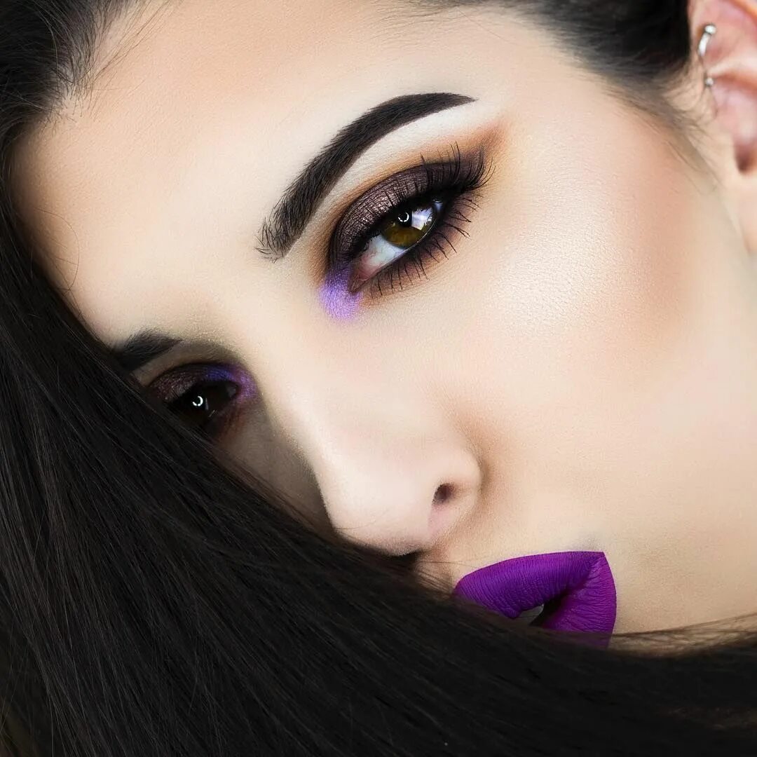 Макияж брюнетке фото Pin by Desiree Bradley on My Beauty Obsession Hair makeup, Flawless makeup, Glam