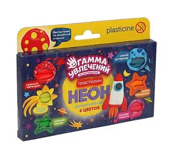 Неоновый пластилин