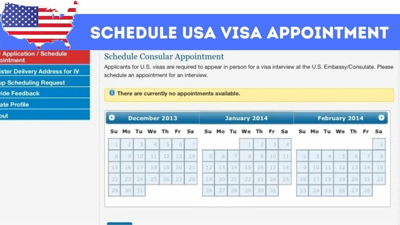 Visa appointment