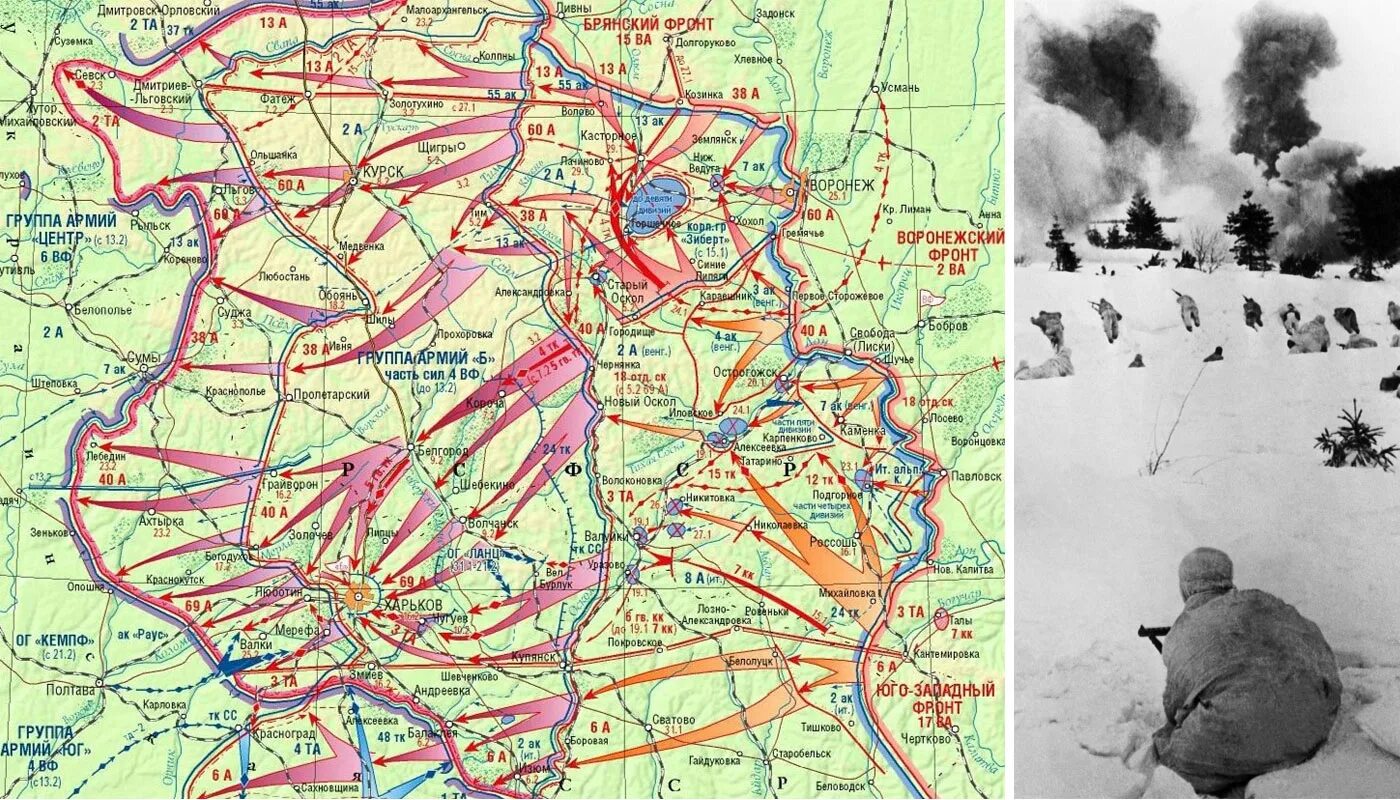 Воронежско-Харьковская стратегическая наступательная операция 1943. Харьковская оборонительная операция 1943 карта. Брянская наступательная операция 1943. 1943 Года – Воронежско-Харьковская операция.