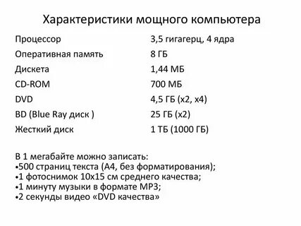 Кратко изложенная характеристика это