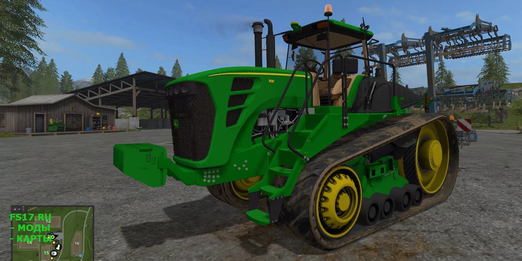 Трактор симулятор мод. Fs 17 трактора john deere. john deere 9630. трактор john deere 9630t. джон дир 9630 фс17.