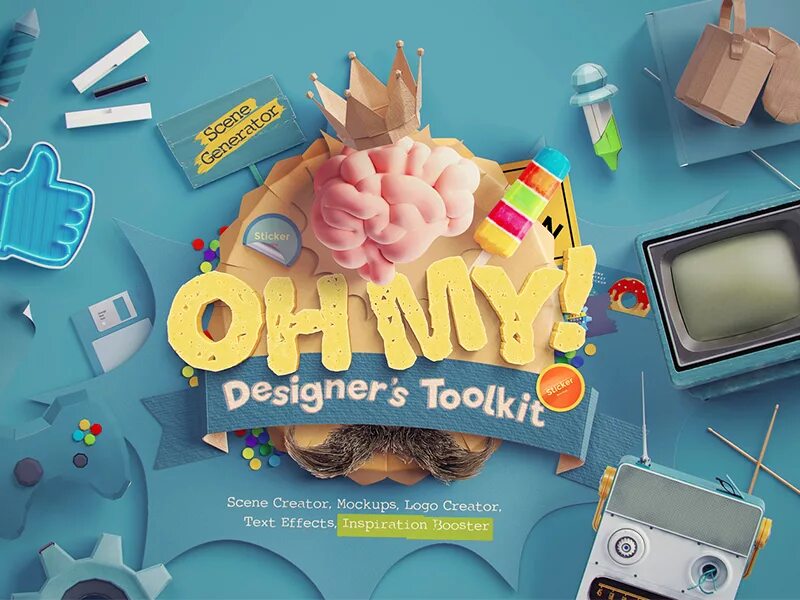 Scene creator. Scene creator mockup. scene creator free. designer&#039;s toolkit oh my!. стикеры для дизайнеров.