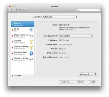 Mac address mac os