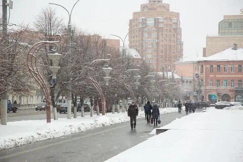 Тула в январе
