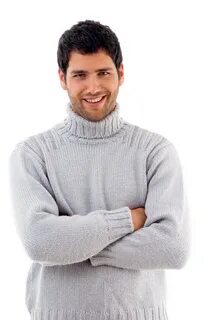 Overweight people wear sweaters