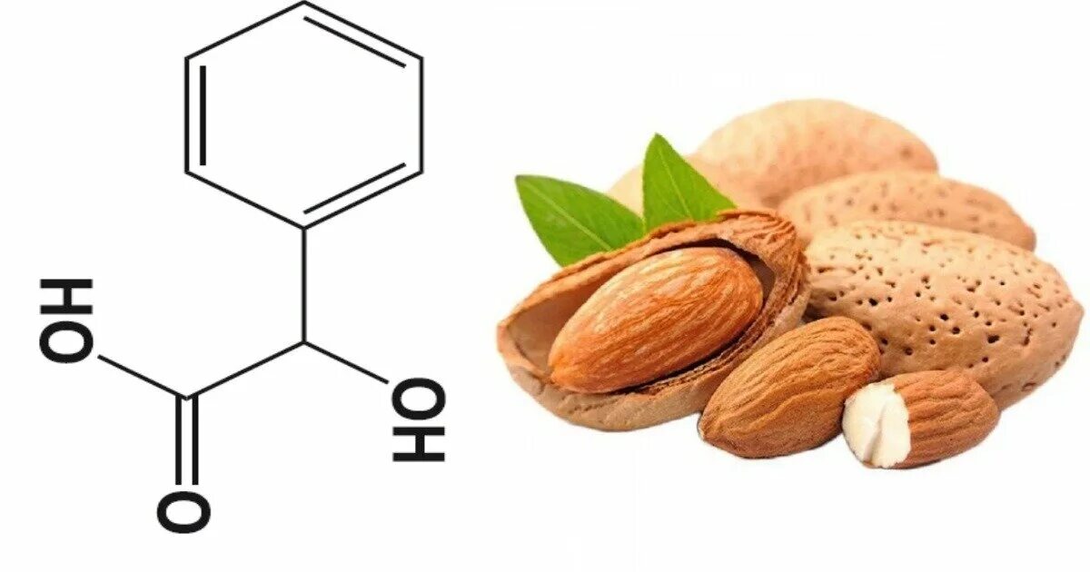 Вещество горького миндаля. Миндальная кислота формула. Миндальное масло формула. Гликолевая и Миндальная кислота. Формула миндаля.