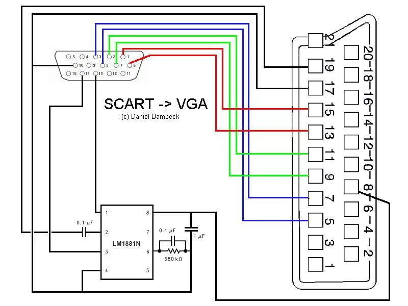 VGA to RGB SCART распайка. Переходник SCART на VGA распиновка. PLAYSTATION 2 кабель скарт RGB схема. VGA SCART распиновка.