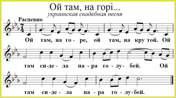 Песня жила украинская. Ой там на горі текст. Ноты песни Ой там на горе. Ой там на горi Ноты. Текст песни Ой там на горе.