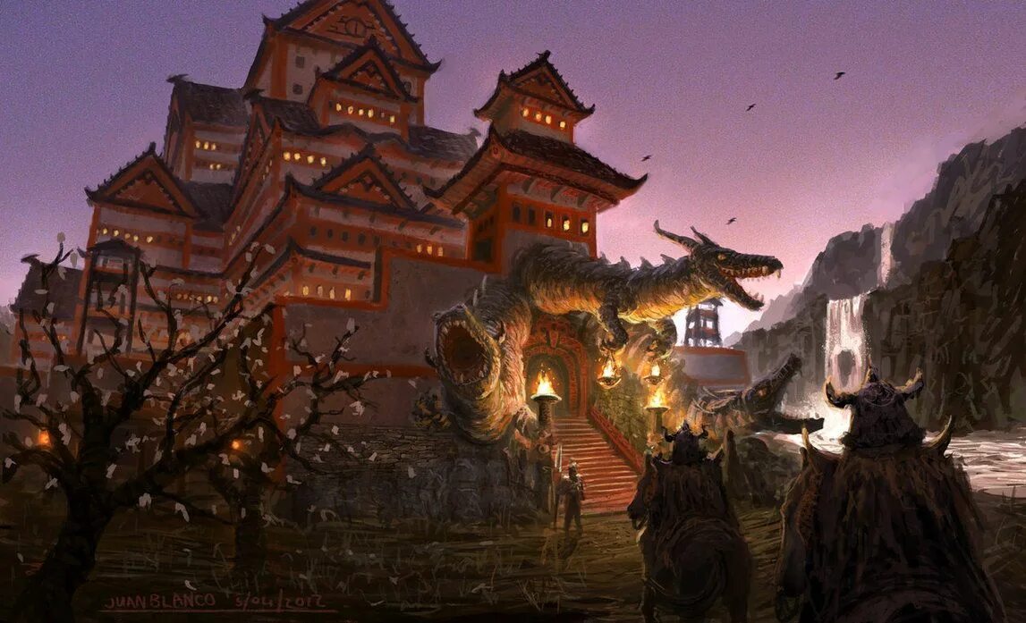 In the castle the dragon s