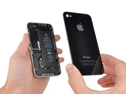 Замена задней крышки iphone