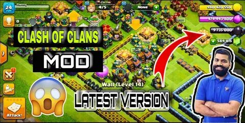 Herunterladen Clash of Clans Mod 14.211.16 für android apk & iphone ios...