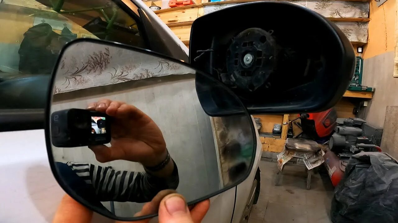 Как разобрать зеркало спортейдж И снова зеркало))) KIA Optima Hybrid, 2,4 л, 2012 года стайлинг DRIVE2