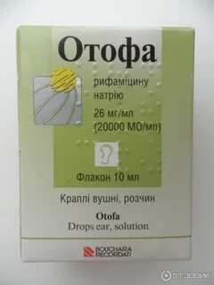 Отофа в ухо ребенку
