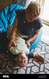 Tickling babysitter story