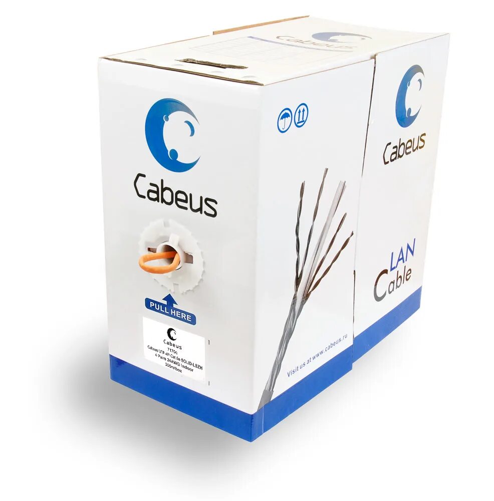 Кабель utp витая пара cabeus