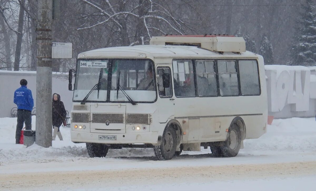 М 827 ко 48. ПАЗ Липецкий маршрут 346. Маршрут 346 Липецк фото.